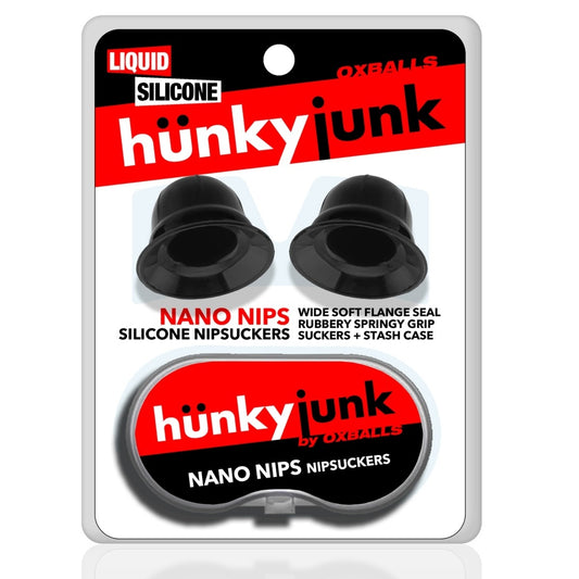Oxballs Nano Nips Nipple Nubs Black packaging front