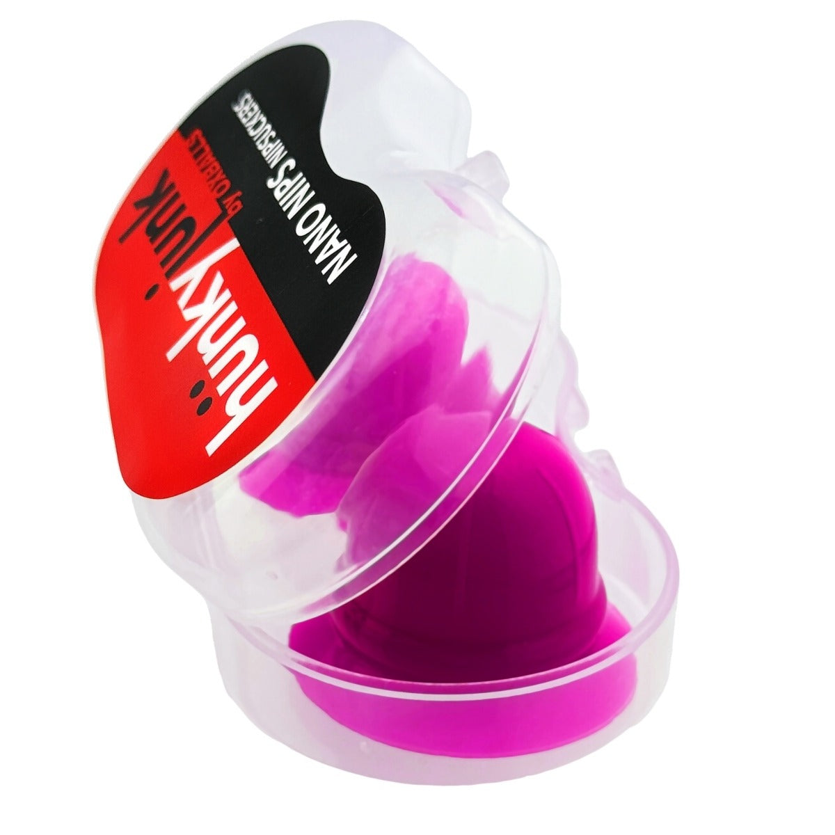 Oxballs Nano Nips Nipple Nubs Pink with included protective case