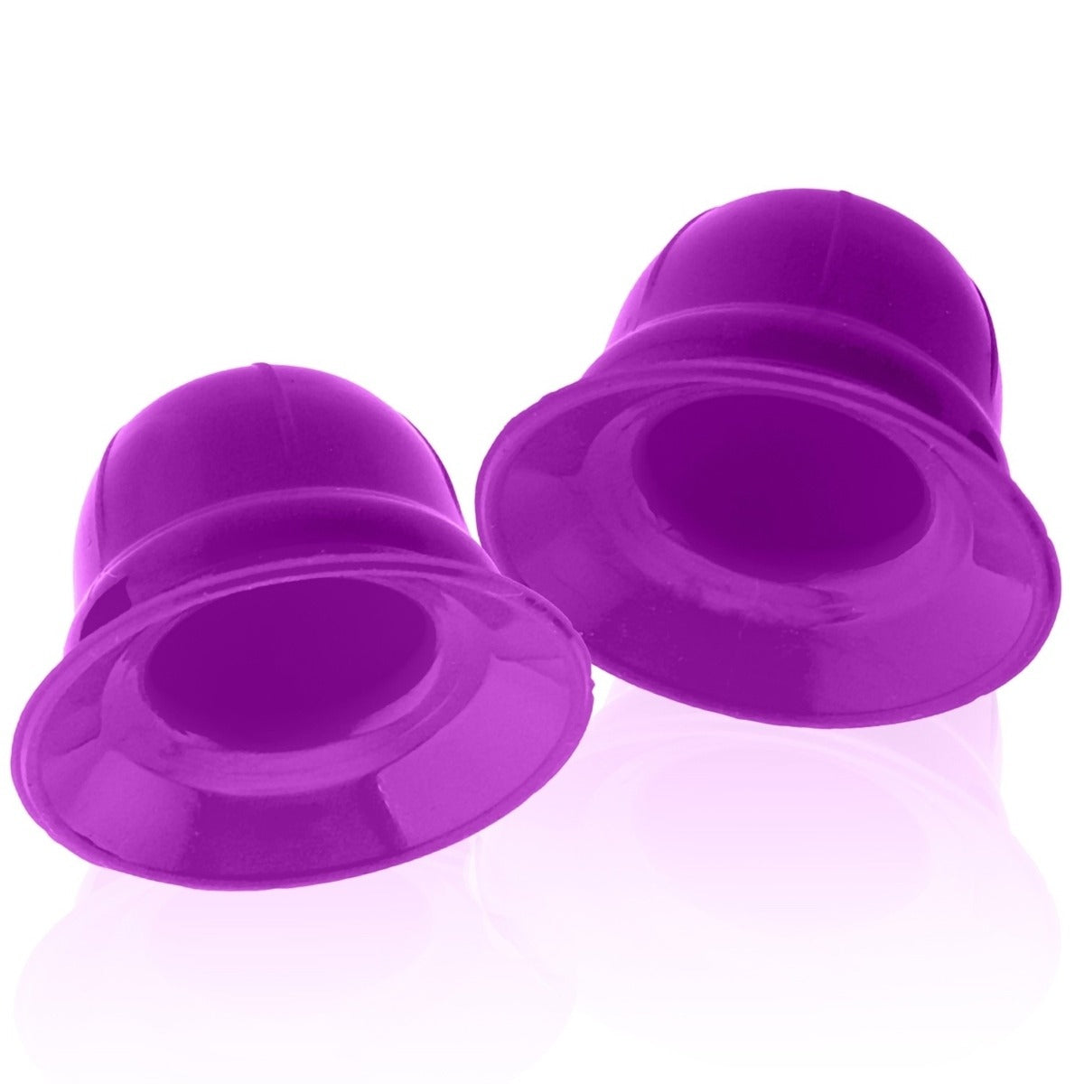Hunkyjunk Nano Nips Nipple Suckers Pink Silicone bottom view