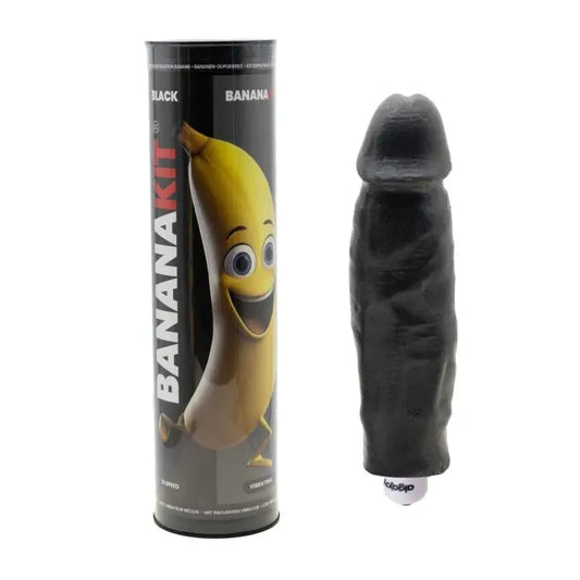 BananaKit with Vibrator – Black Edition with packaging