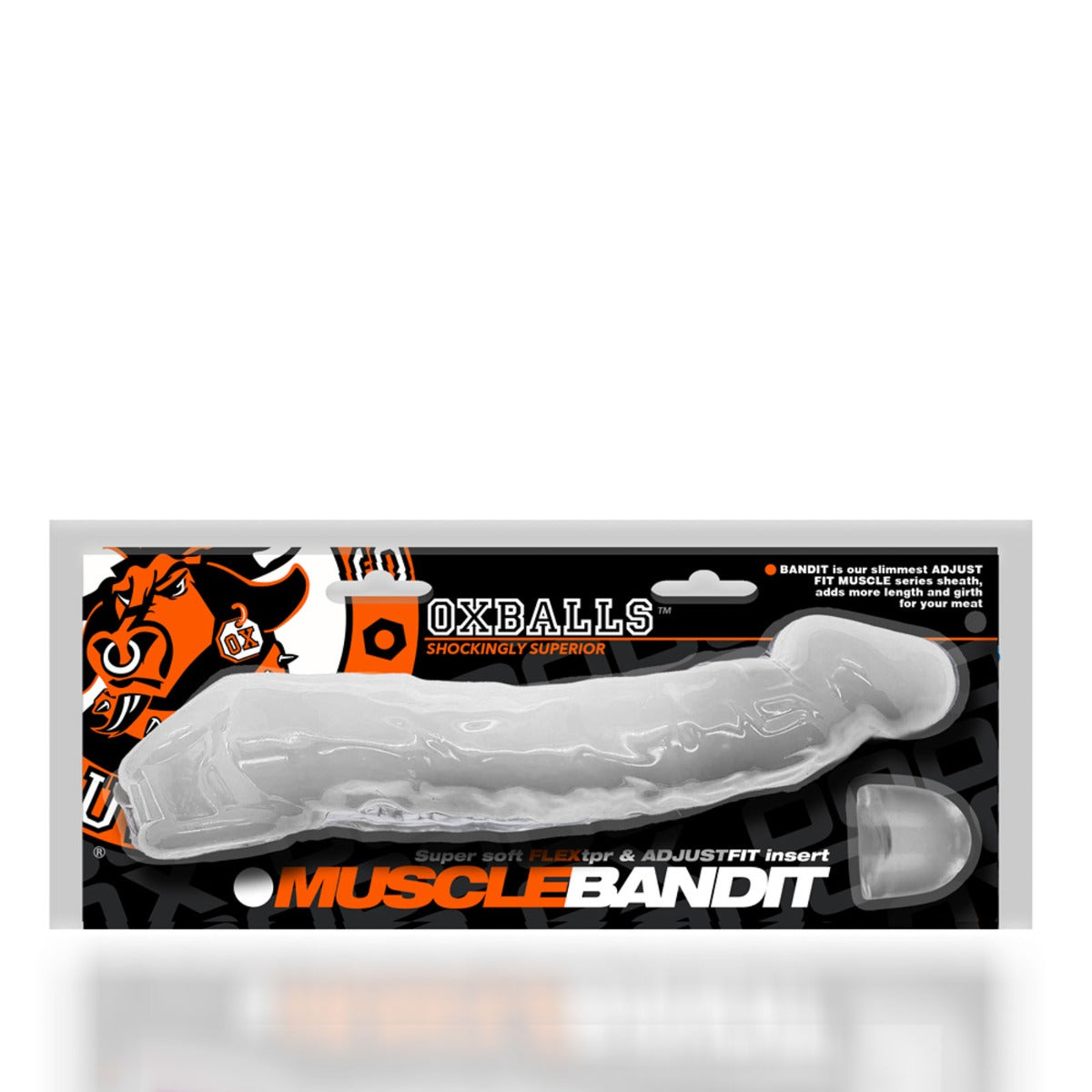 Muscle Bandit Slimmest Muscle Cocksheath White (8070689456367)