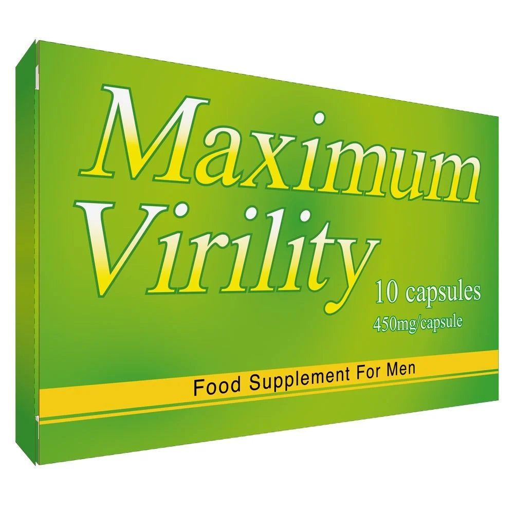 Maximum Virility Food Supplement 2pk