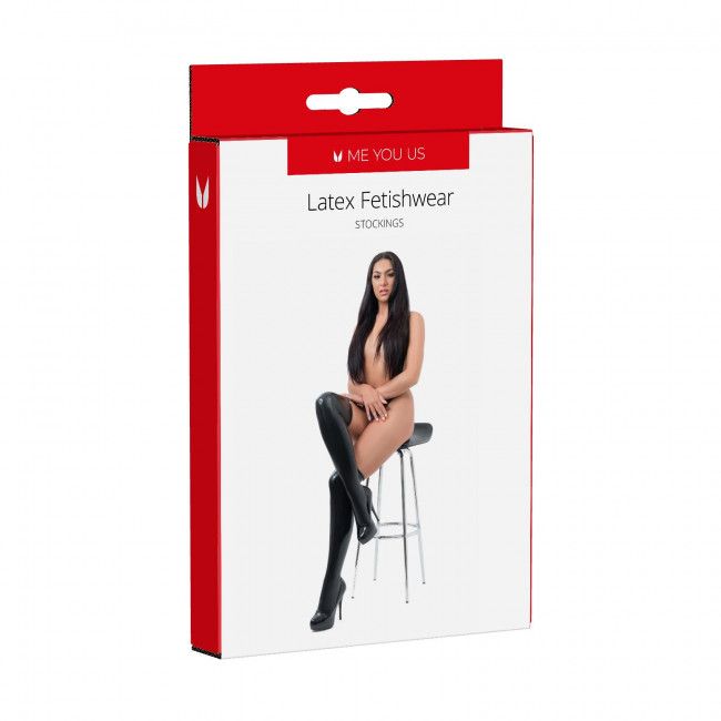 Latex Stockings Black (8084323959023)