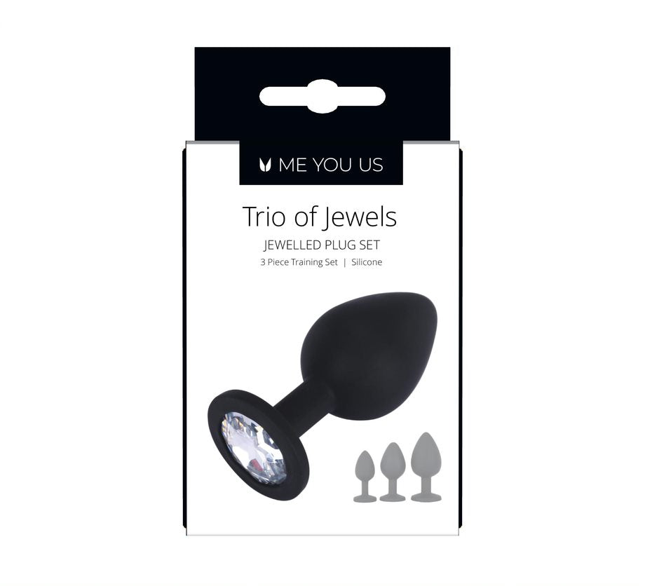 Trio of Jewels Butt Plug Set (8084255867119)