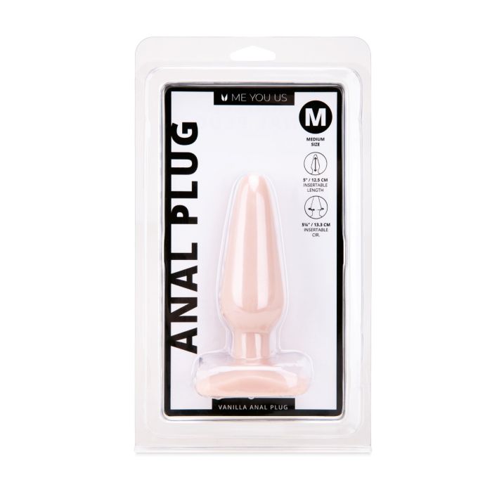 Me You Us Butt Plug White medium packaging front
