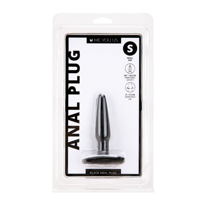 Me You Us Butt Plug Black Small Pack front