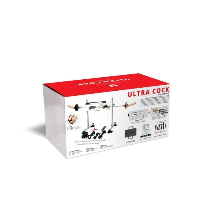 Me You Us UltraCock Sex Machine rear packaging