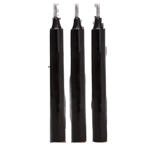 Me You Us Drip Candles Black 3-Pack