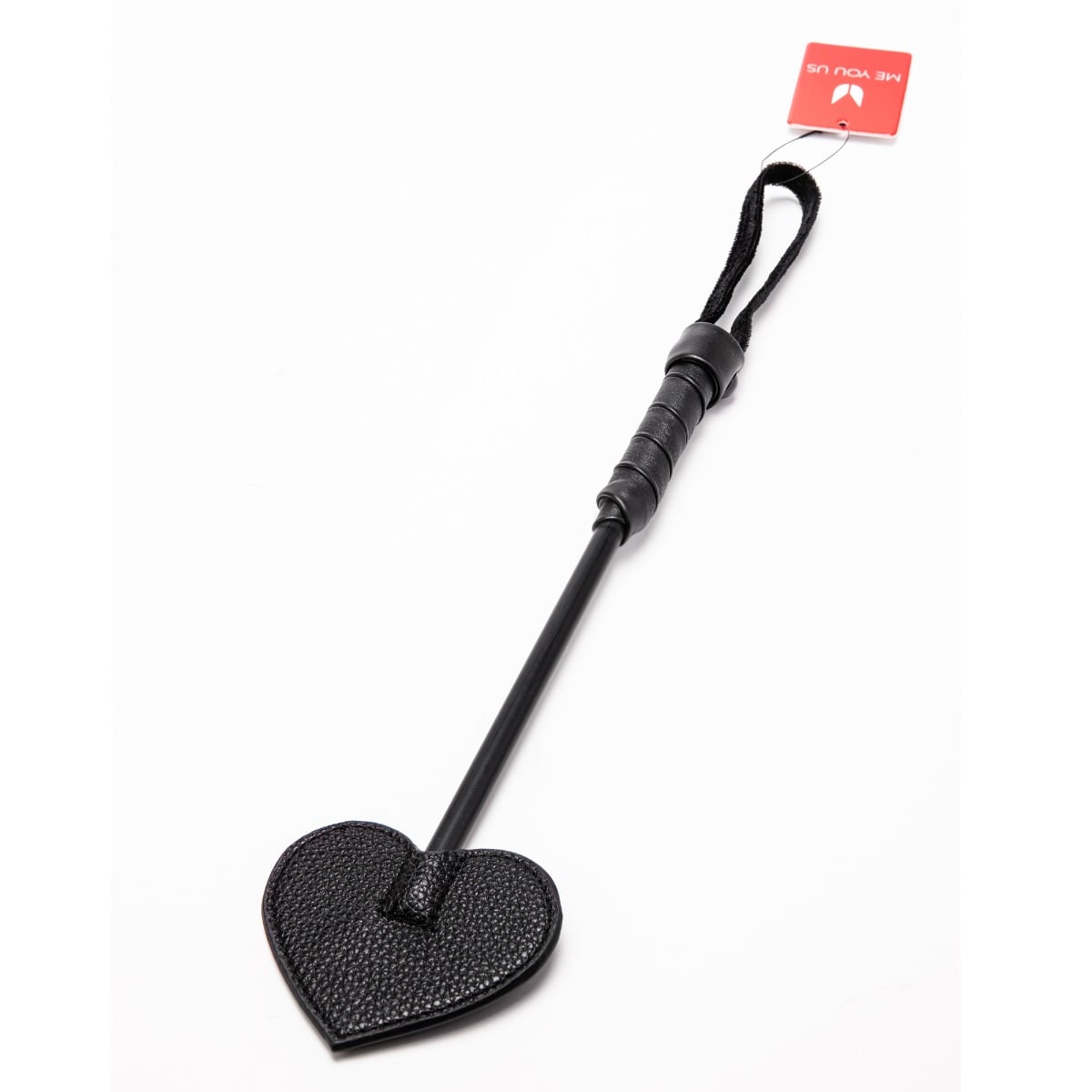 Me You Us Mini Heart Paddle Black