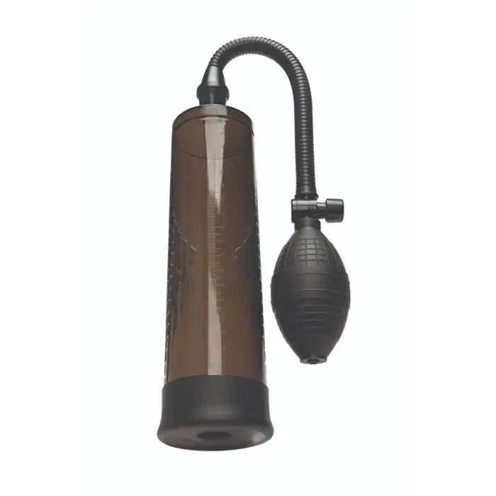 Me You Us Pumped Up Penis Pump Black reverse view