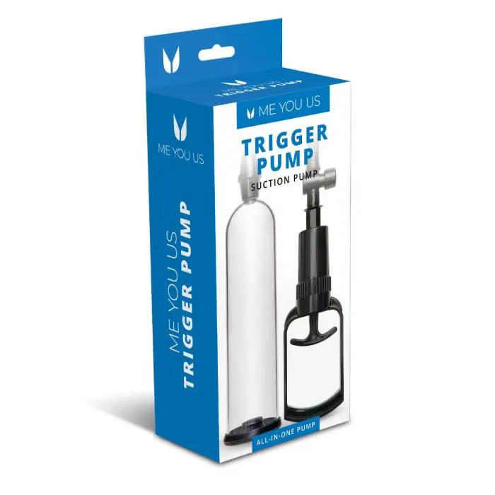 Me You Us Trigger Suction Penis Pump front packaging