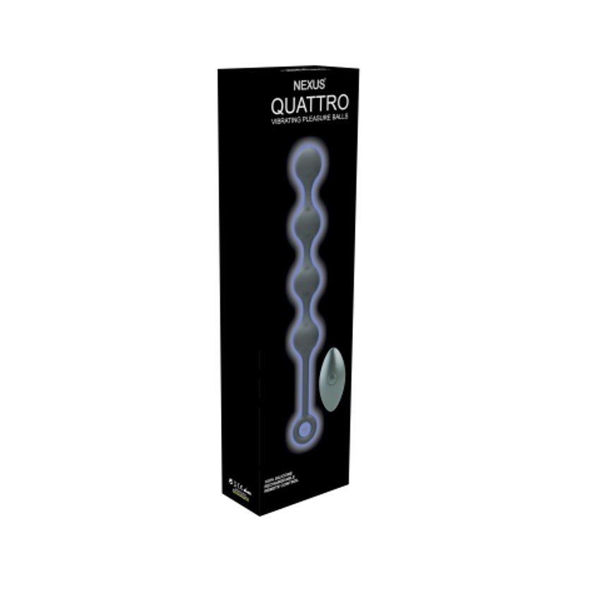 QUATTRO Remote Control Vibrating Pleasure Beads (8084960051439)