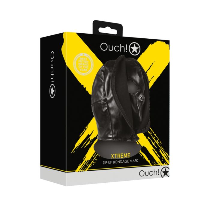 Ouch Xtreme Zip Up Bondage Mask