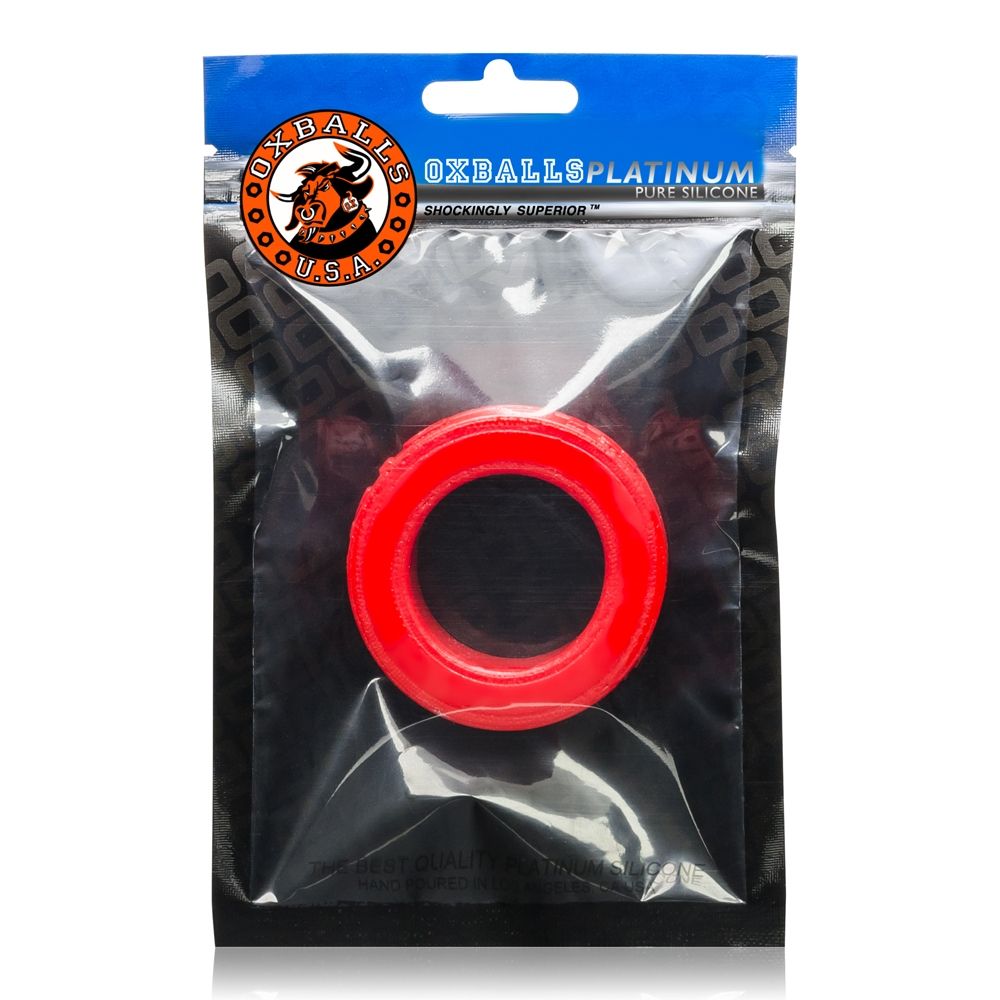 Oxballs Pig Ring Cock Ring Red (5563199291556)