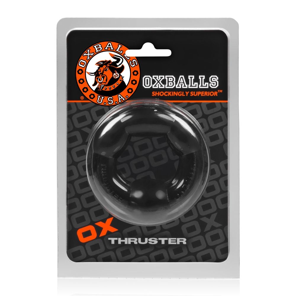 Oxballs Thruster Cock Ring Black (5563258011812)