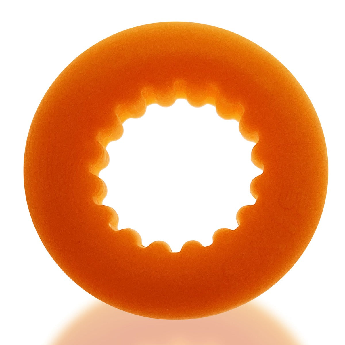 Axis Rib Griphold Cockring Orange Ice (8070345523439)