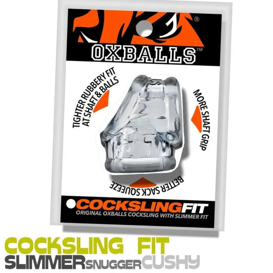 Oxballs Cocksling FIT Clear packaging