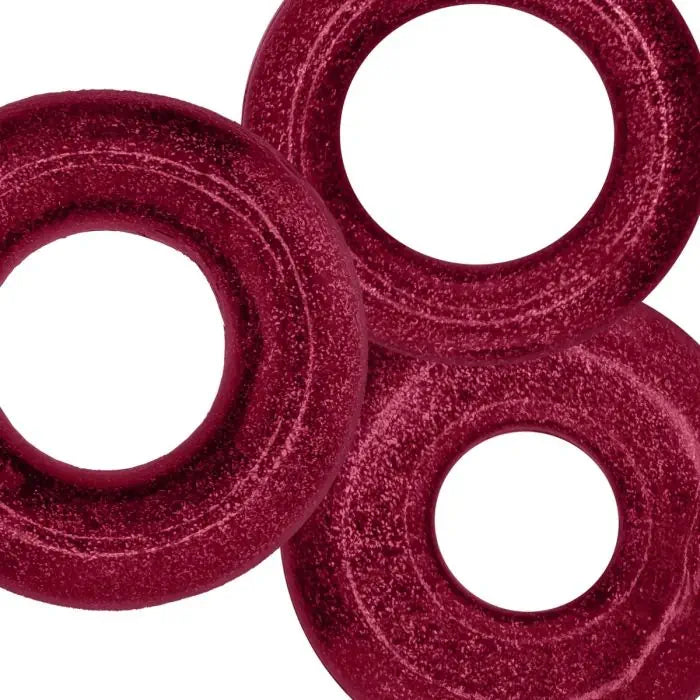 Oxballs Cockpack 3 Pack Cock Ring Cherry Lips
