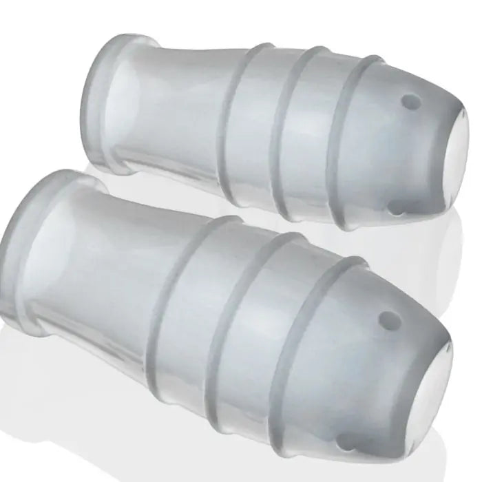 Oxballs LANKYZ Nipple Suckers Clear Silicone side view