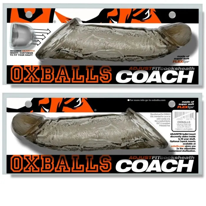 Oxballs Coach Cock Sheath Storm packaging