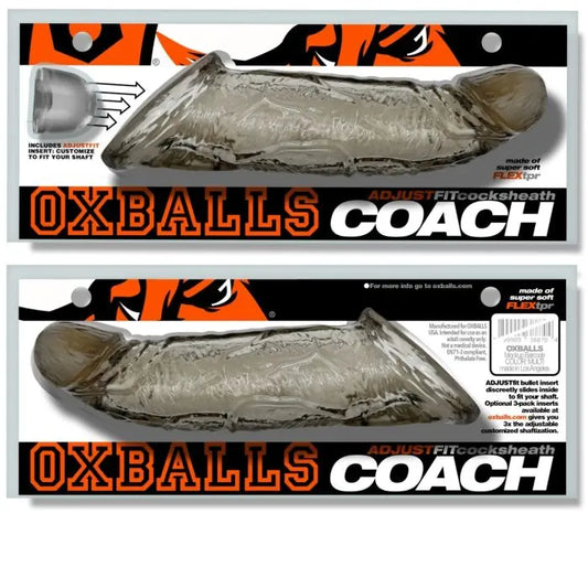 Oxballs Coach Cock Sheath Storm packaging