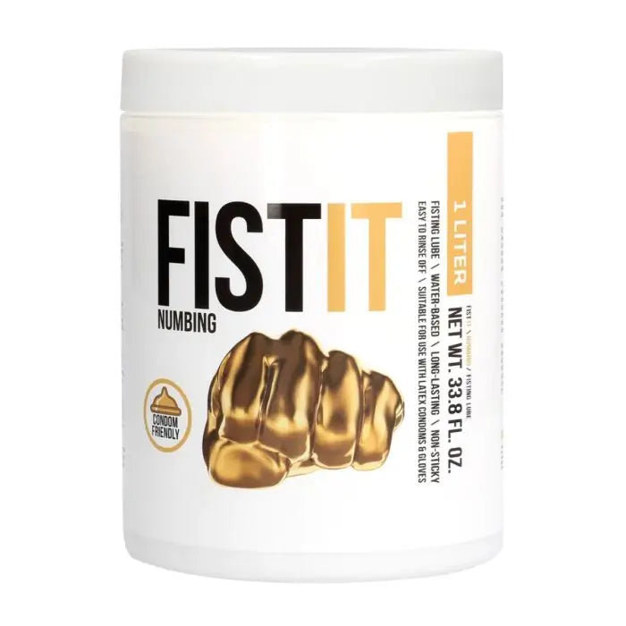 Fist It Numbing Water Based Lubricant 1000ml