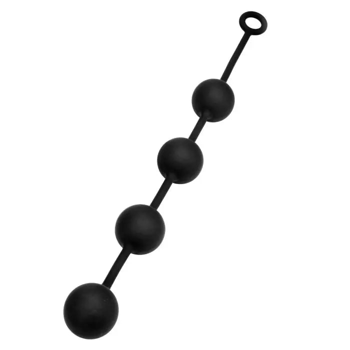 Prowler RED Silicone Anal Beads Large - Body-Safe Material
