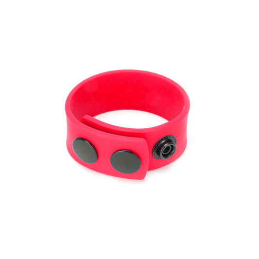 Prowler RED Silicone Adjustable Cock Strap Red