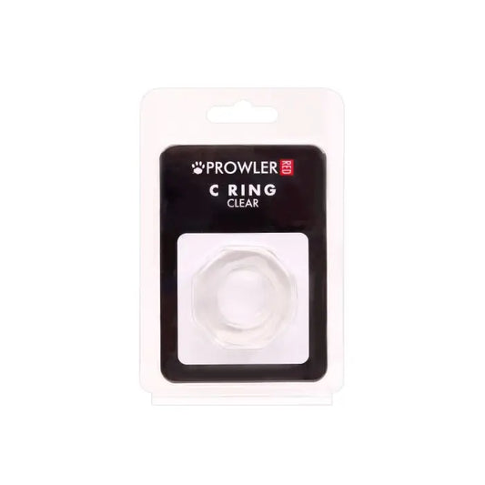 Prowler RED Cock Ring Clear packaging front