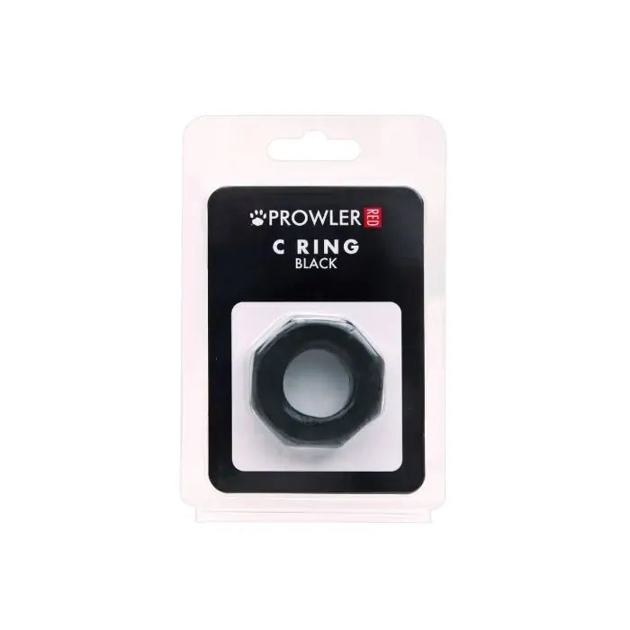 Prowler RED Cock Ring Black packaging front