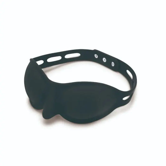Prowler RED Silicone Full Blindfold full view with a white background