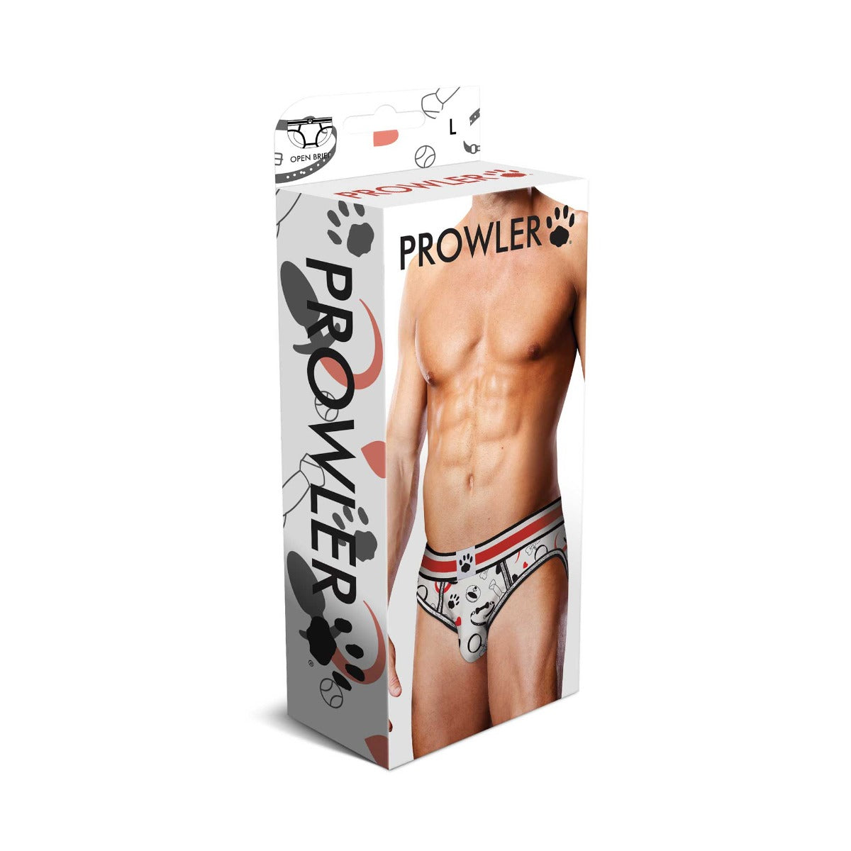 Prowler Puppy Print Open Back Brief (8115157795055)