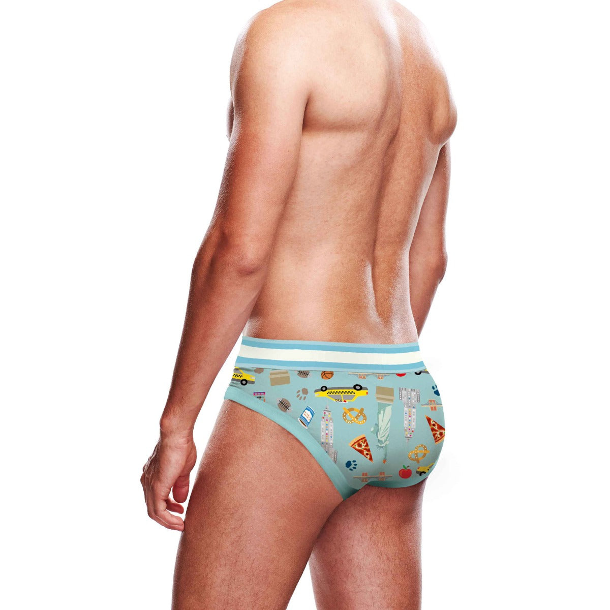 Prowler NYC Brief rear view on model