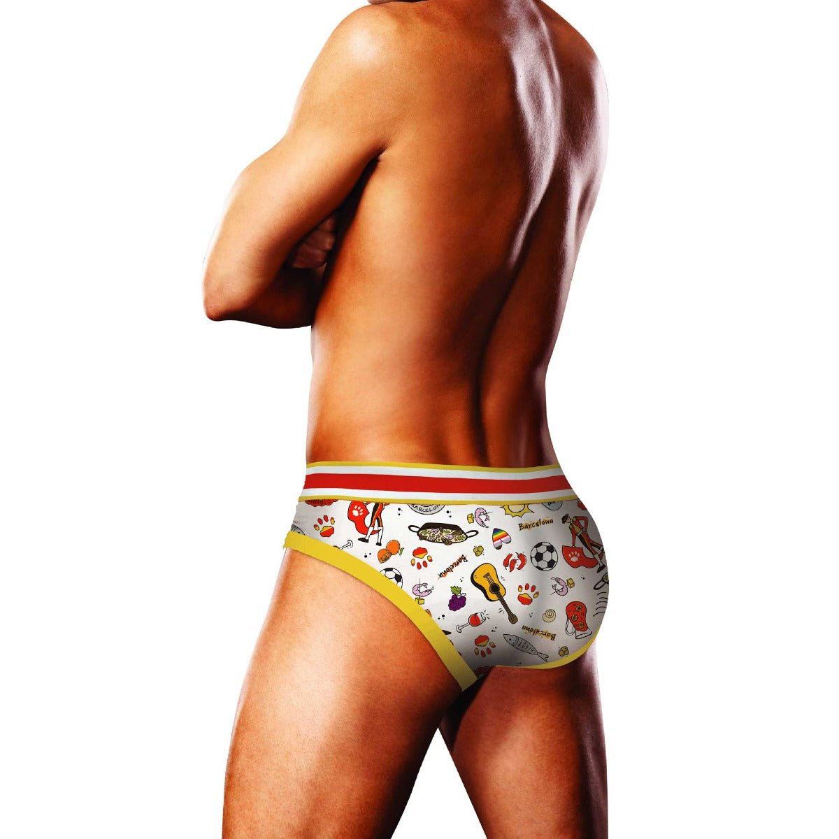 Prowler Barcelona Brief rear view on model