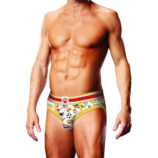 Prowler Barcelona Brief front view on model