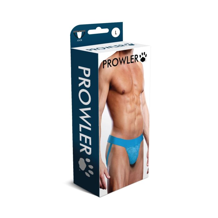 Prowler Lace Jock Strap Neon Blue