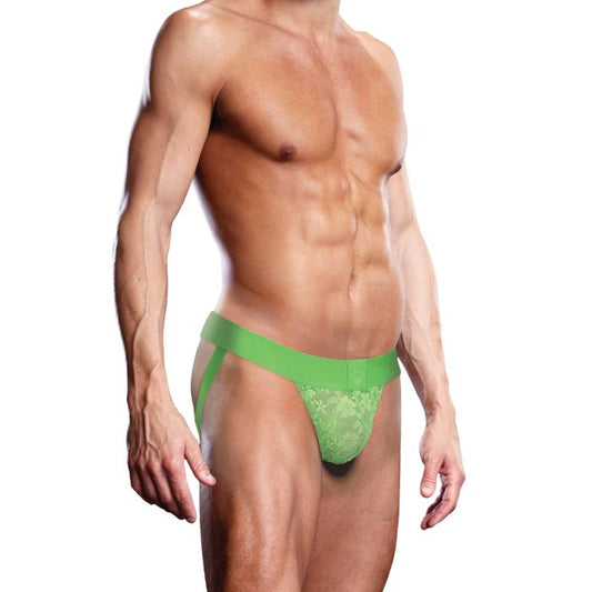 Prowler Lace Jock Strap Neon Green