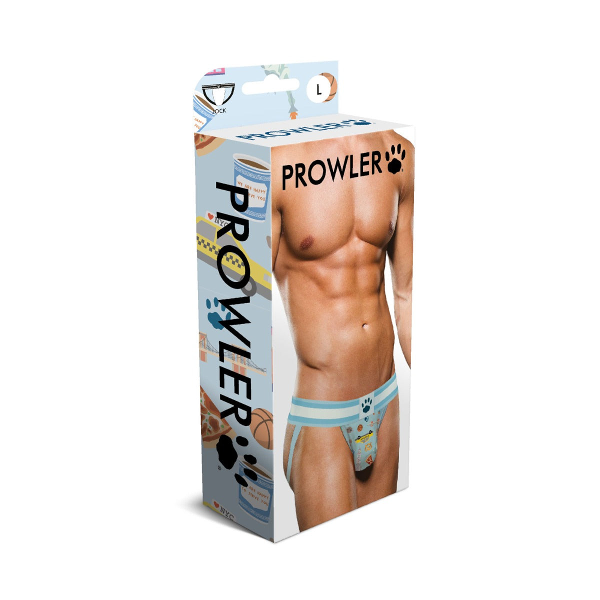 Prowler NYC Jock front and side packaging