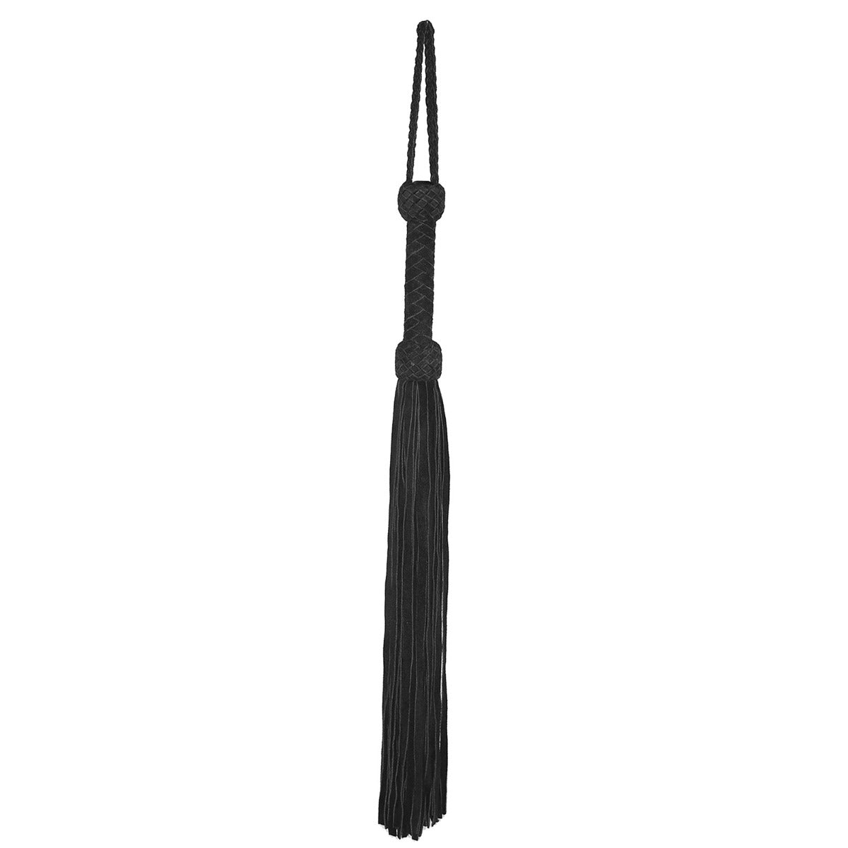 Leather Suede Flogger Black (8067771269359)