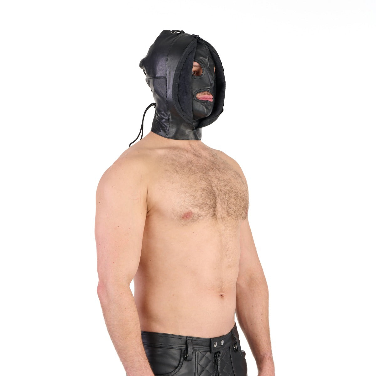 Prowler RED Leather Double Hood with Front Zipper product image