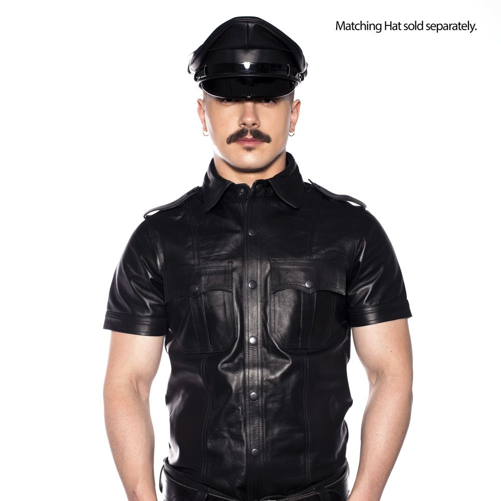 Police Shirt Black (8068690149615)