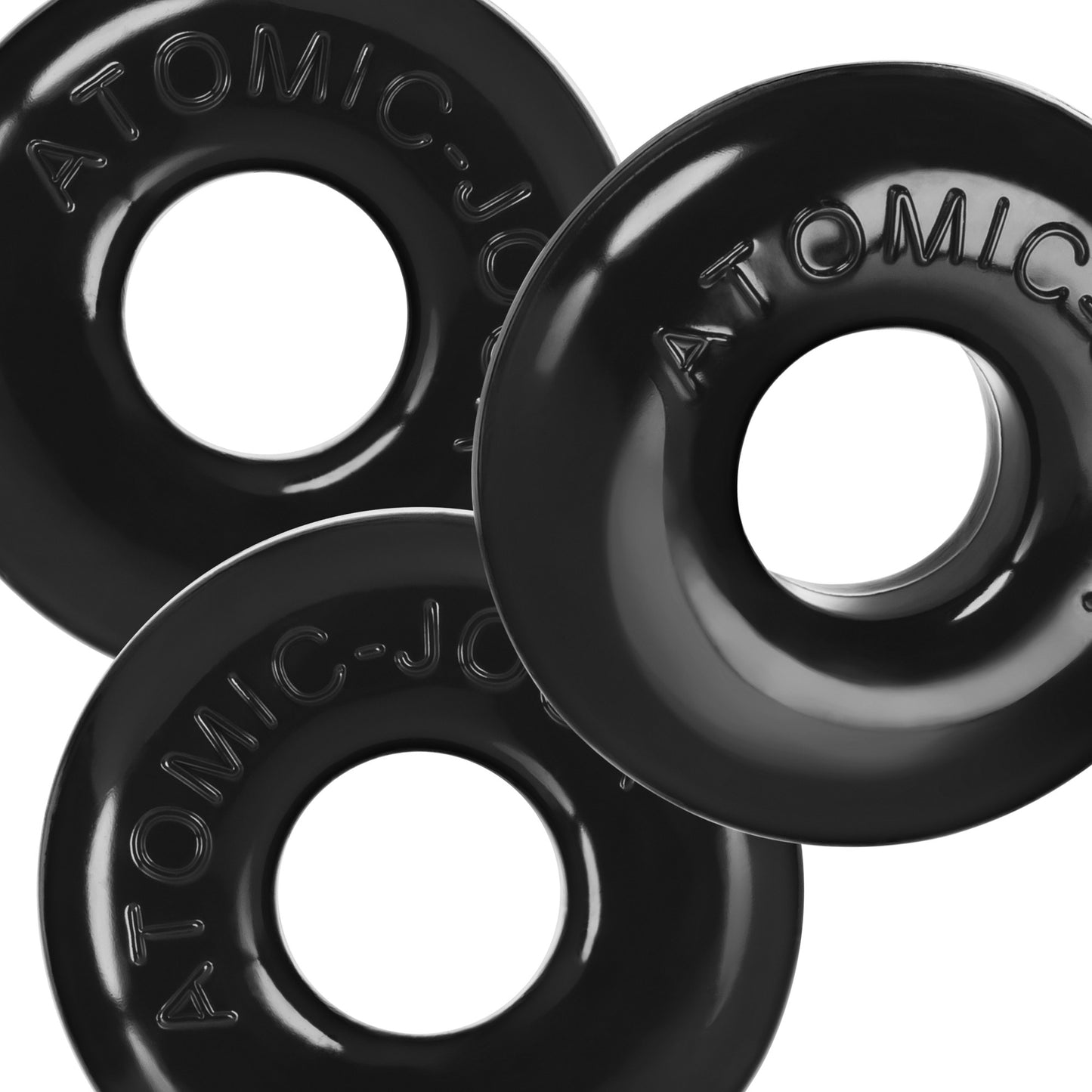 Oxballs Ringer Max 3 Pack Cock Ring Black