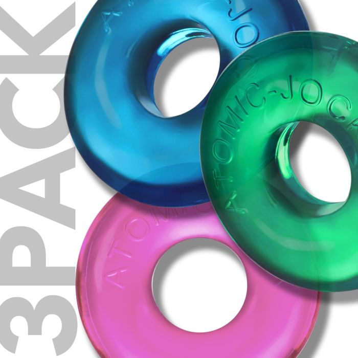 Oxballs Ringer Max 3 Pack Cock Ring Neon