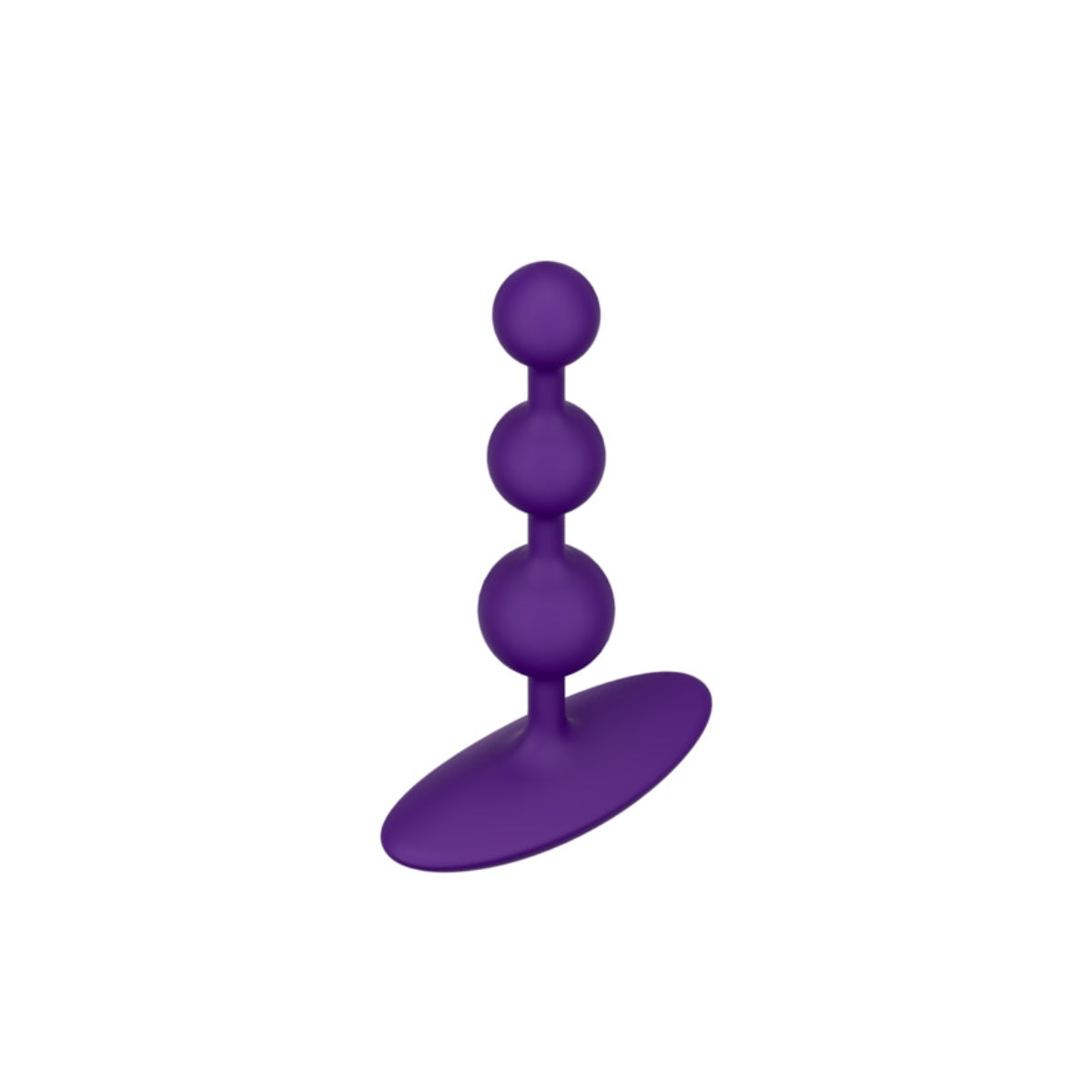 ROMP Amp Anal Beads Purple angled view
