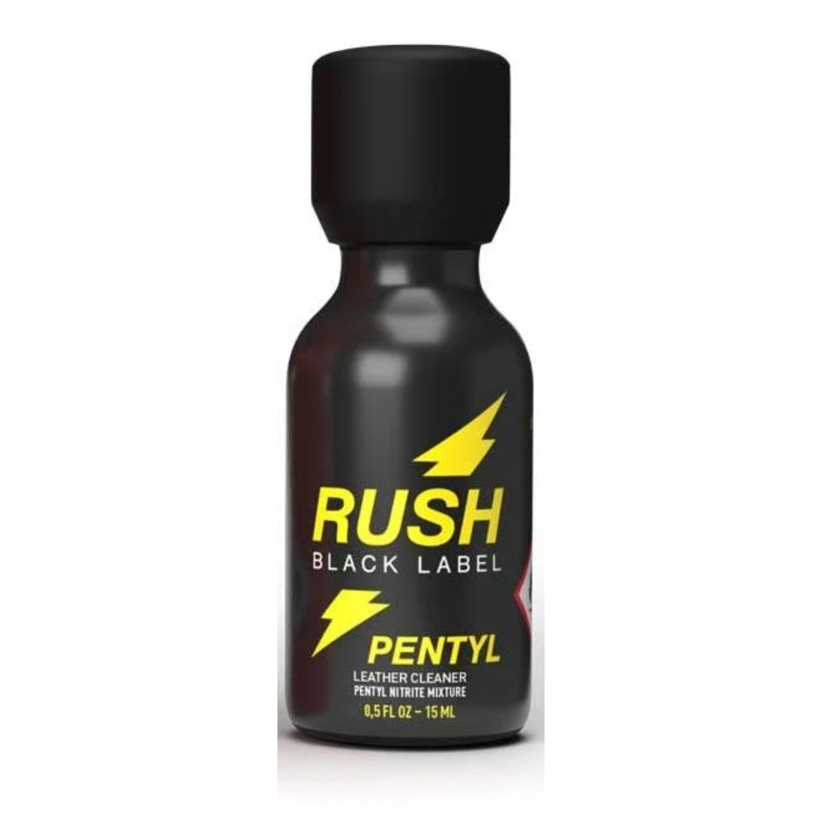 Rush Black Label Pentyl 15ml - Smooth & Strong Pentyl Nitrite Room Aroma | Poppers
