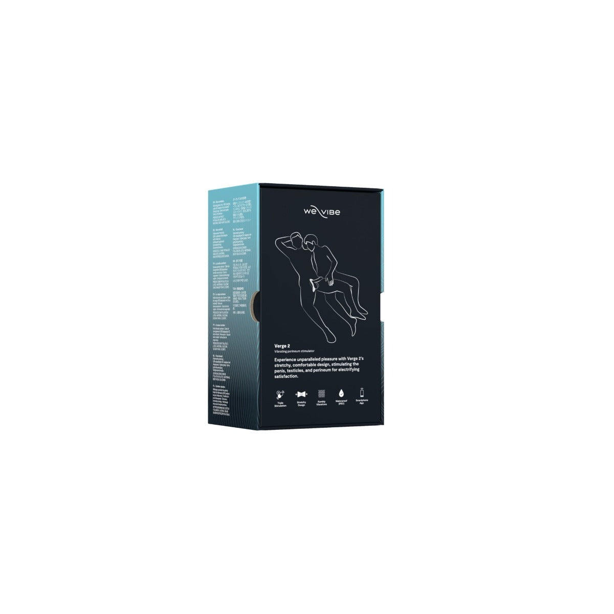 We-Wibe Verge 2 Vibrating Perinium Stimulator Black
