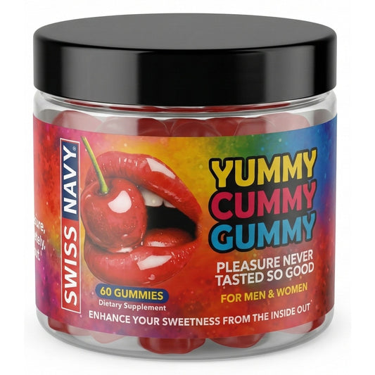 Yummy Cummy Gummy 60 Piece Jar