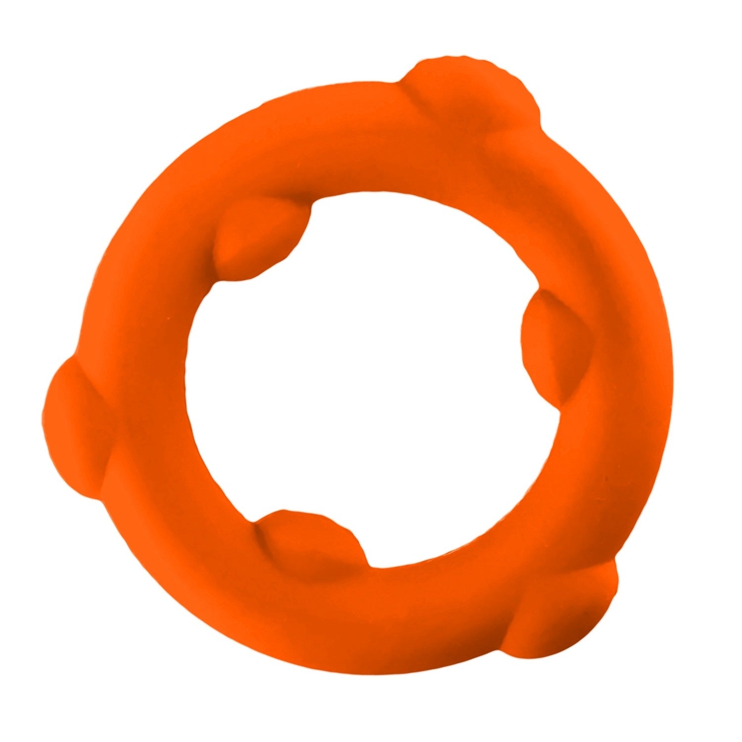 Oxballs SPINNER Cock Ring Orange Silicone
