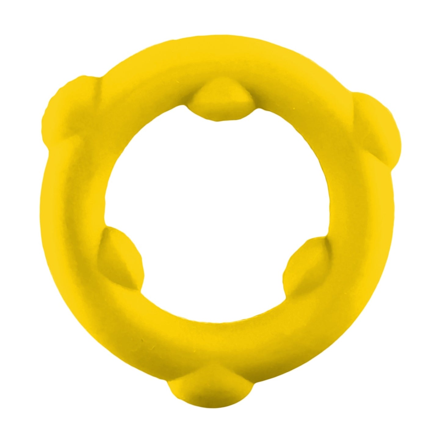 Oxballs SPINNER Cock Ring Yellow Silicone