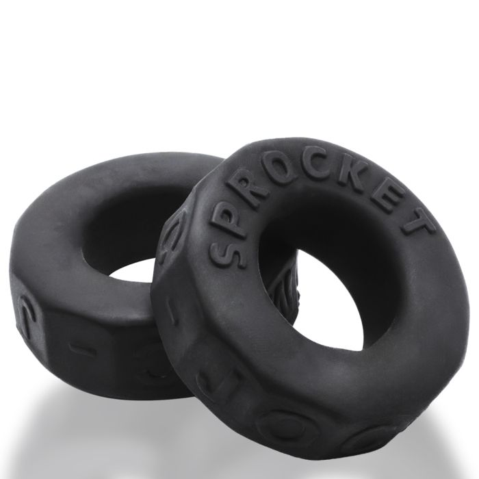 Oxballs Sprocket Comfort No-Roll Cock Ring Night